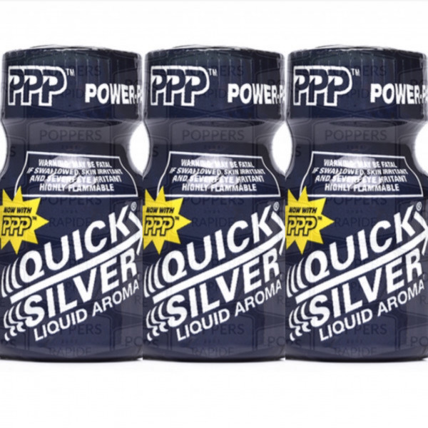 Poppers quick silver 10ml X 3