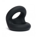 Rugby ring silicone black