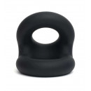 Rugby ring silicone black