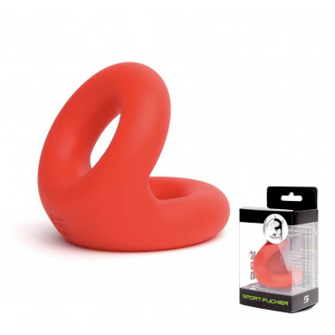 Rugby ring silicone red