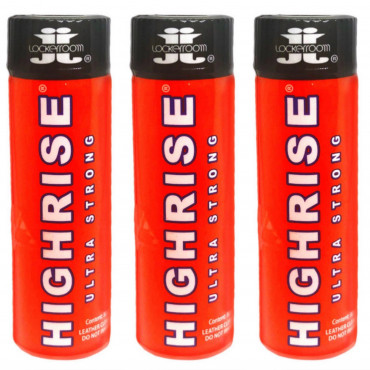 Poppers HighRise red 30ml X 3