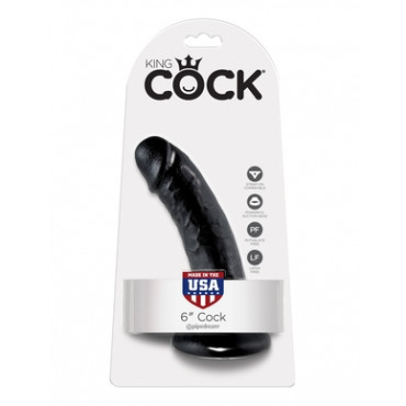 King Cock 6' Black