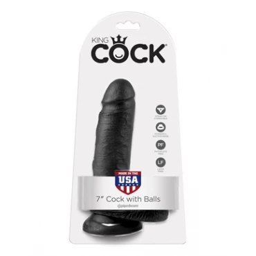 King Cock 7' Black