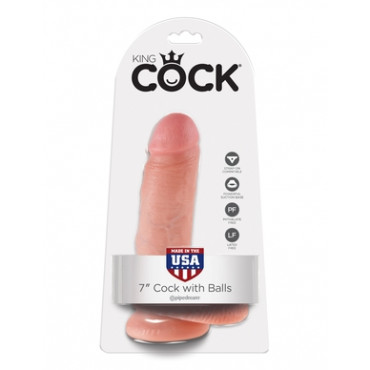 King Cock 7' Flesh