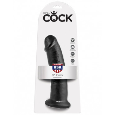 King Cock 9' Black