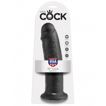 King Cock 10' Black