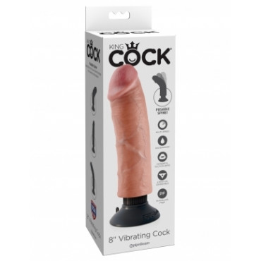 King Cock 8' Vibrant