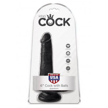 King Cock 6’ black