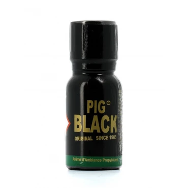 Poppers Pig Black
