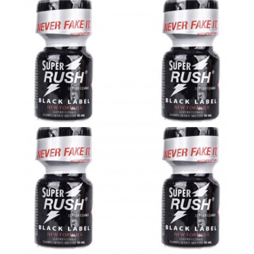 Poppers super rush 10ml x 4
