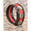 Cockring cuir red